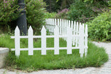 Gardenised 2-ft H x 2-ft W White Vinyl Picket Fence Gate (Unassembled)