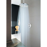 Rainshower Cosmopolitan 1-Spray 12 in. Ceiling Mount Fixed Rain Shower Head in StarLight Chrome - Super Arbor