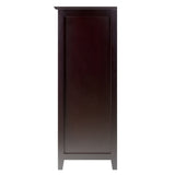 Winsome Wood 25-Bottle Espresso Wood Wine Cabinet