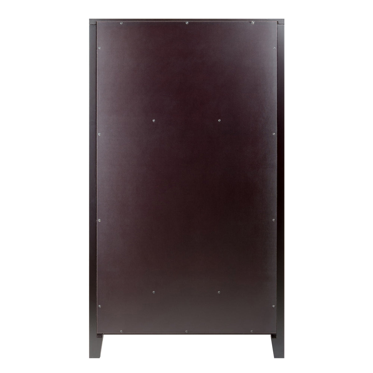 Winsome Wood 25-Bottle Espresso Wood Wine Cabinet