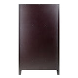 Winsome Wood 25-Bottle Espresso Wood Wine Cabinet