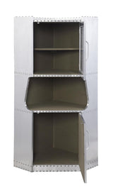ACME FURNITURE Brancaster 30-in W x 57-in H Steel Aluminum Freestanding Utility Storage Cabinet