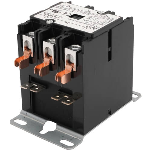 Rheem 425070 contactor - detail view (Voltage: 24V; Product Type: Contactor)