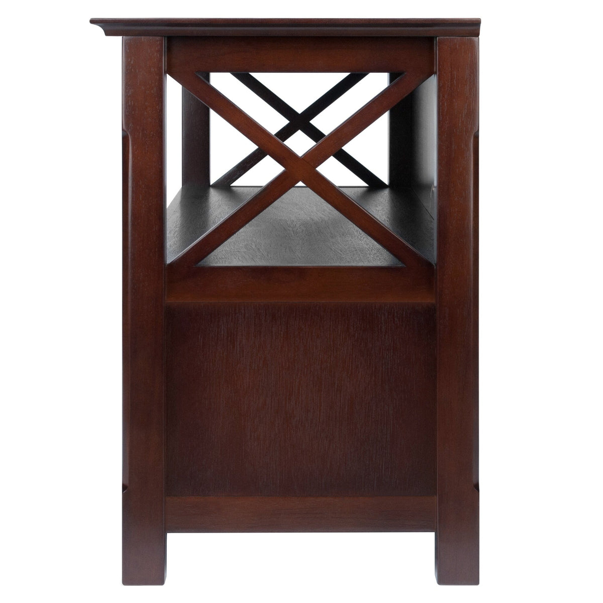 Winsome Wood Xola Transitional Cappuccino Tv Cabinet