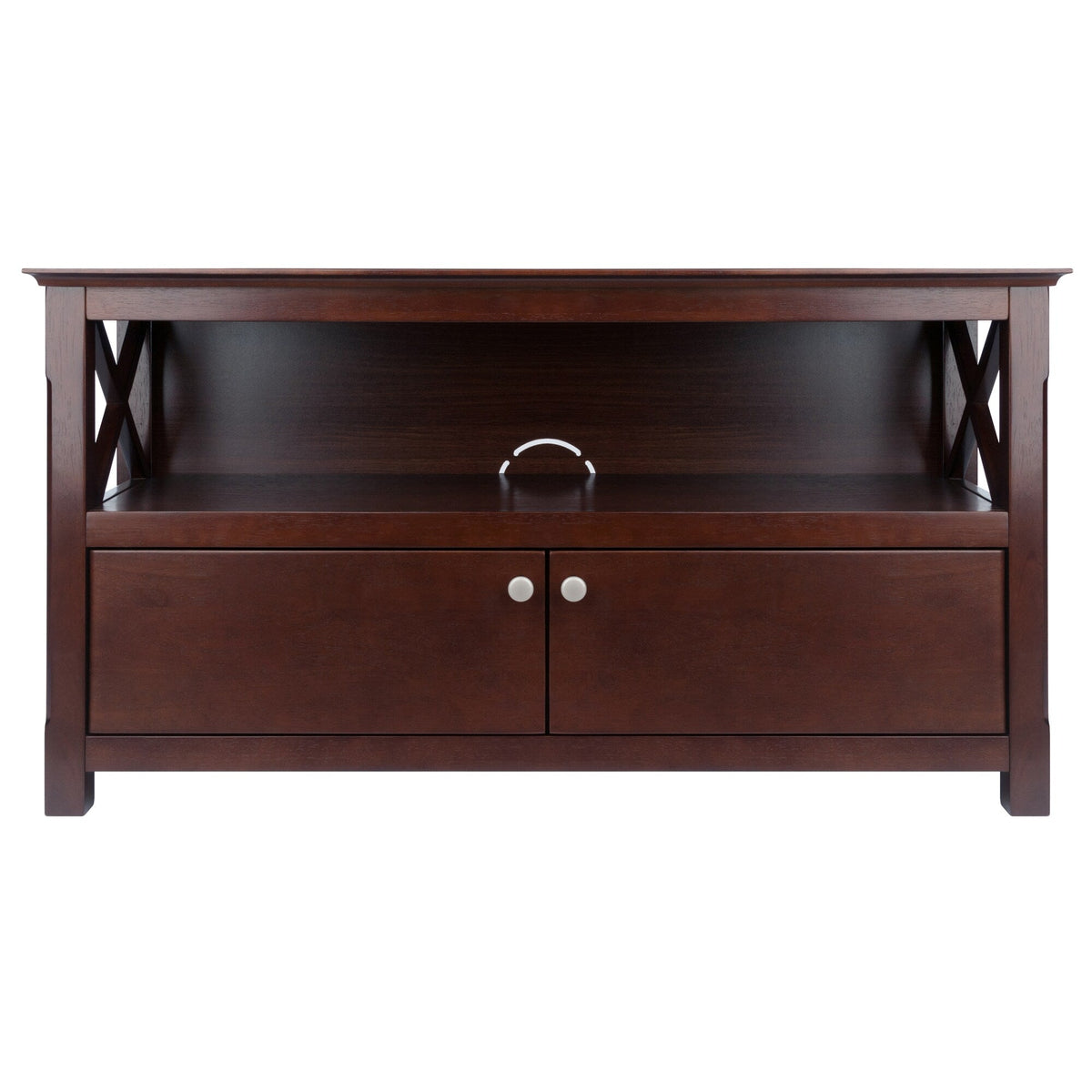 Winsome Wood Xola Transitional Cappuccino Tv Cabinet