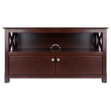 Winsome Wood Xola Transitional Cappuccino Tv Cabinet