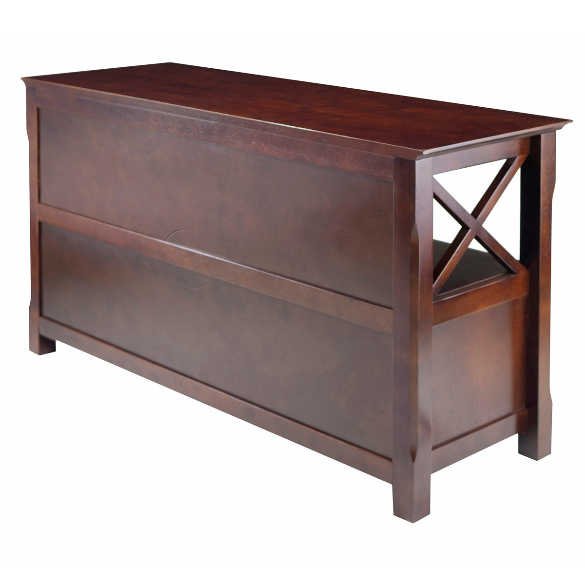 Winsome Wood Xola Transitional Cappuccino Tv Cabinet