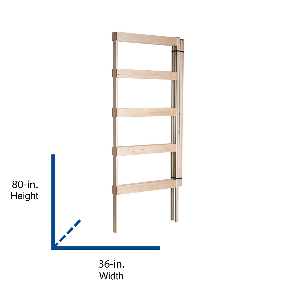 Masonite Pocket Door Frame with Track and Hardware, 36-in x 80-in