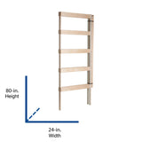 Masonite 24-in x 80-in Pocket Door Frame with Track and Hardware