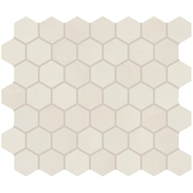 American Olean Union View Cream 11-in x 14-in Matte Ceramic Hexagon Stone Look Floor and Wall Tile (0.81-sq. ft/ Piece)