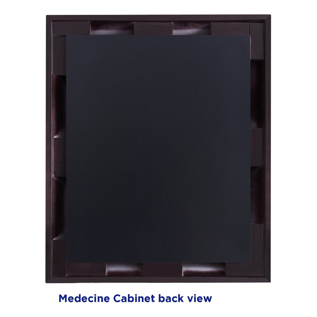 allen + roth 22.5-in x 27.5-in Fog Free Surface Mount Espresso Mirrored Soft Close Medicine Cabinet