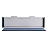 allen + roth 15-in x 26-in Fog Free Surface/Recessed Mount Silver Mirrored Soft Close Medicine Cabinet