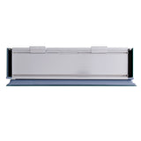 allen + roth 16-in x 20-in Fog Free Surface/Recessed Mount Silver Mirrored Soft Close Medicine Cabinet