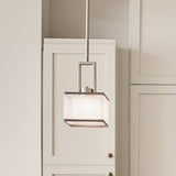 Kichler Kailey Brushed Nickel Modern/Contemporary Square Mini Pendant Light