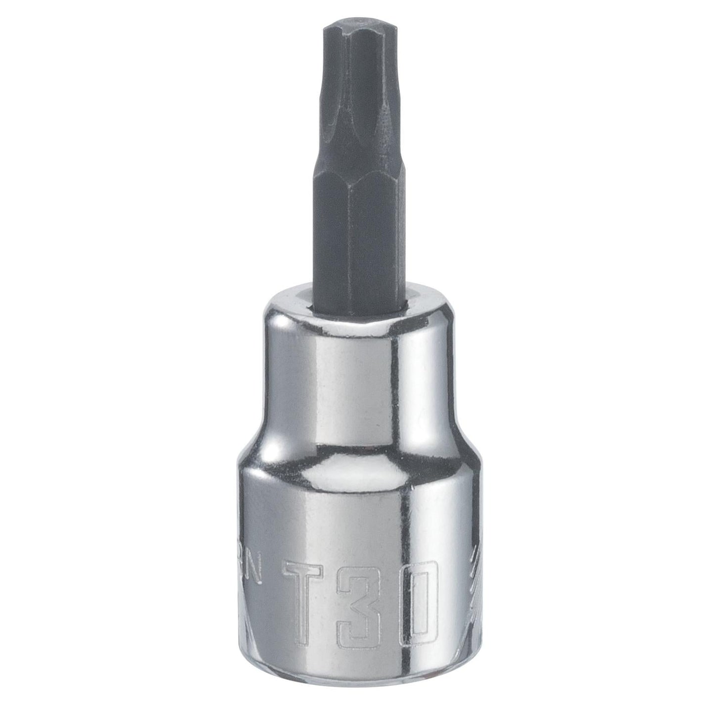 Craftsman T30 Torx Bit Socket, 3/8 in. Drive, 6 Point, Polished Chrome