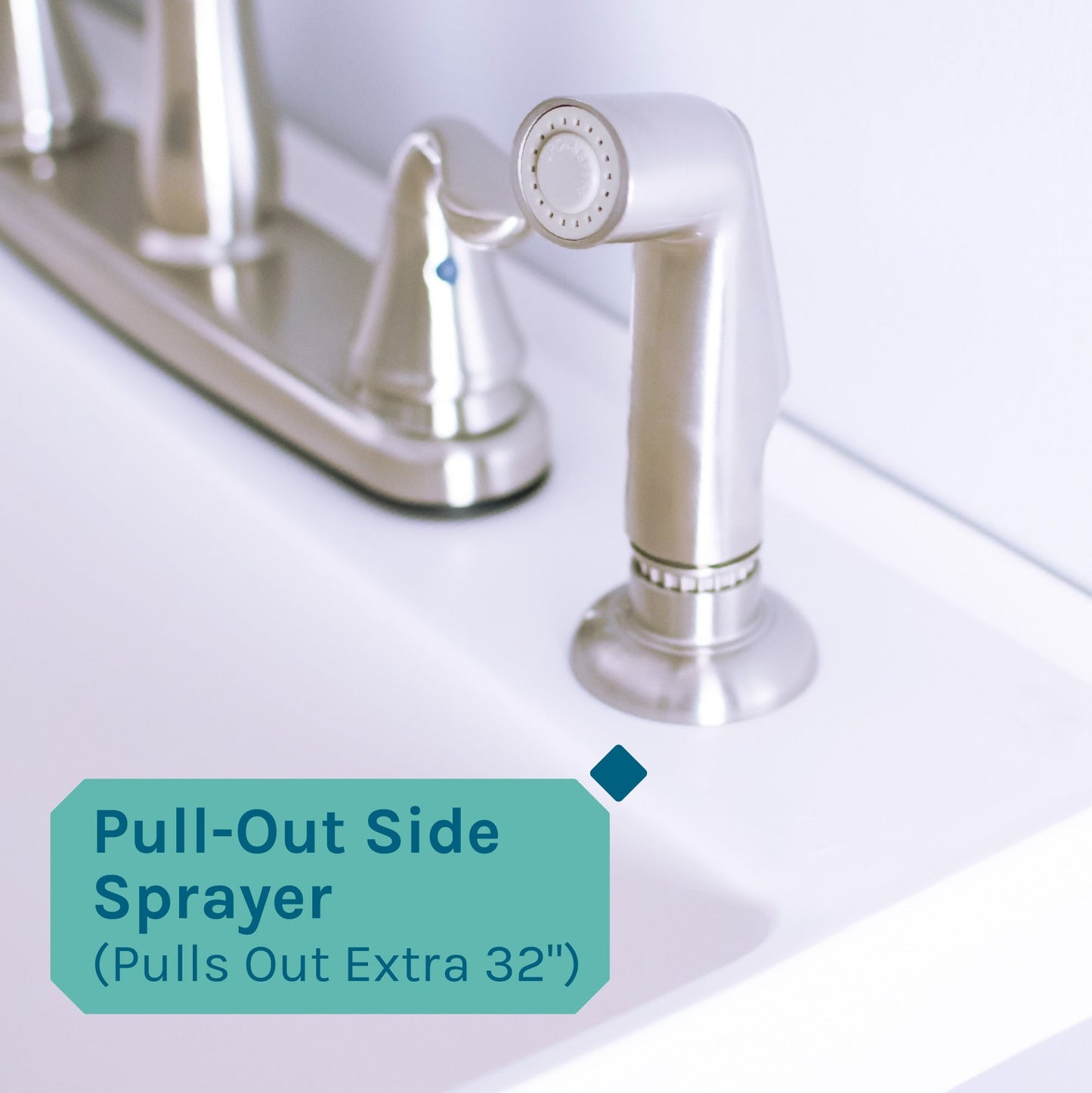 Cambridge Resources White 1-Basin Freestanding Utility Tub with Drain and Faucet