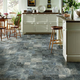 Armstrong Flooring Pickwick Landing III 12-ft W Cut-to-Length Taupe Stone Look Low-Gloss Sheet Vinyl Flooring