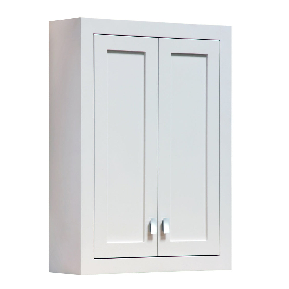 Water Creation Madison 24-in x 34-in x 8-in White Soft Close Bathroom Wall Cabinet