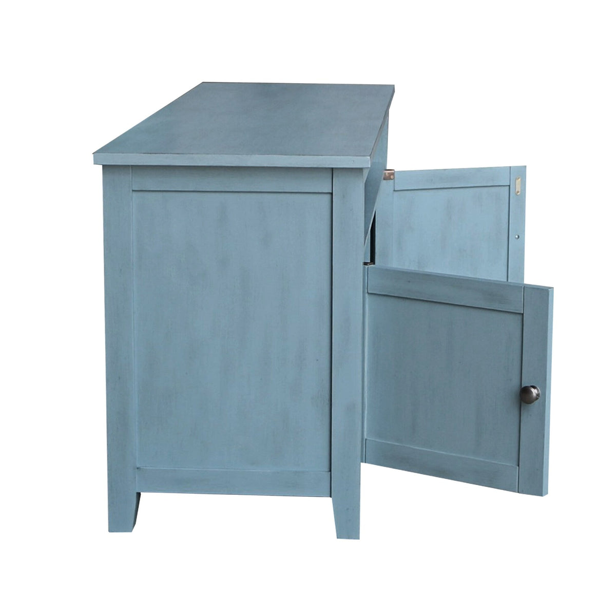 International Concepts Traditional Ocean Blue Tv Cabinet (Accommodates TVs up to 60-in)