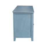 International Concepts Traditional Ocean Blue Tv Cabinet (Accommodates TVs up to 60-in)