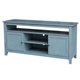 International Concepts Traditional Ocean Blue Tv Cabinet (Accommodates TVs up to 60-in)