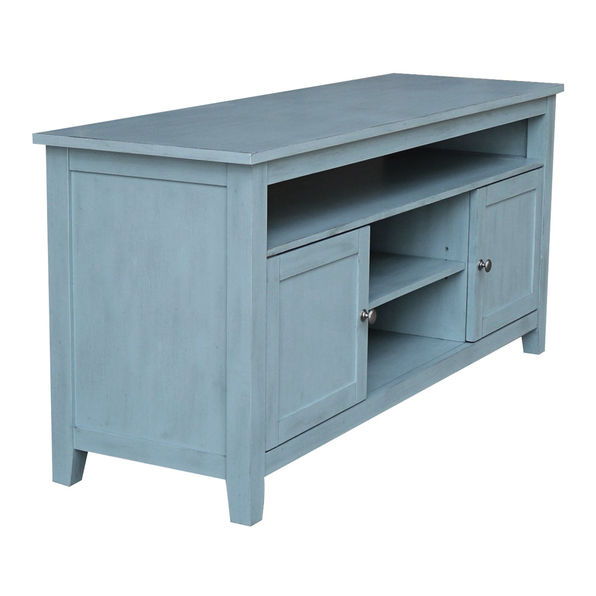 International Concepts Traditional Ocean Blue Tv Cabinet (Accommodates TVs up to 60-in)