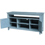 International Concepts Traditional Ocean Blue Tv Cabinet (Accommodates TVs up to 60-in)