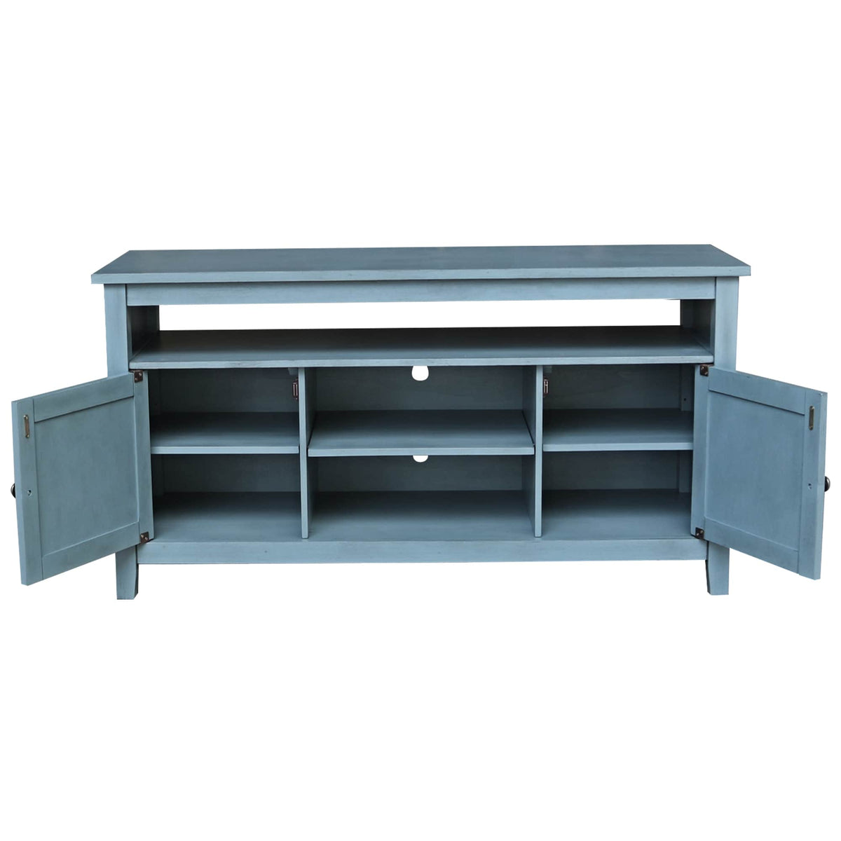 International Concepts Traditional Ocean Blue Tv Cabinet (Accommodates TVs up to 60-in)