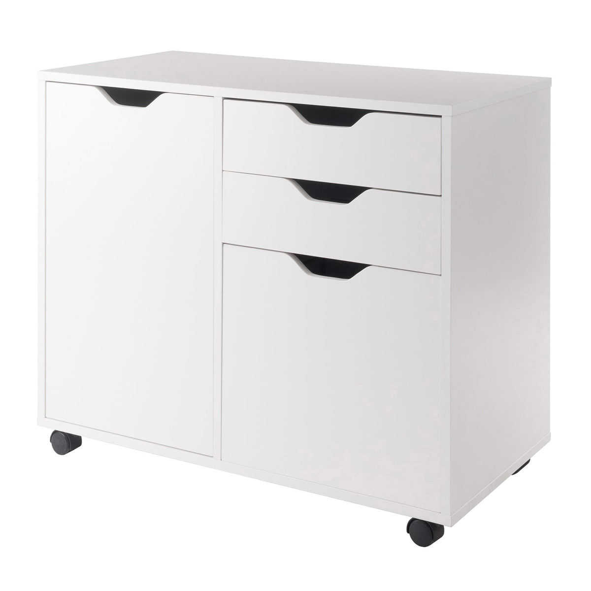 Winsome Wood Halifax White 2-Drawer 30.71-in File Cabinet