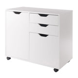 Winsome Wood Halifax White 2-Drawer 30.71-in File Cabinet