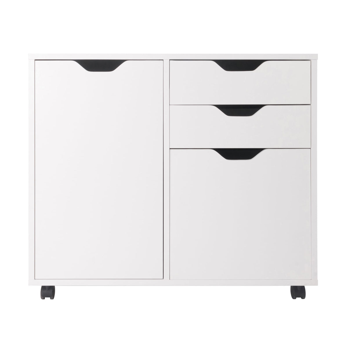 Winsome Wood Halifax White 2-Drawer 30.71-in File Cabinet