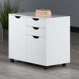 Winsome Wood Halifax White 2-Drawer 30.71-in File Cabinet