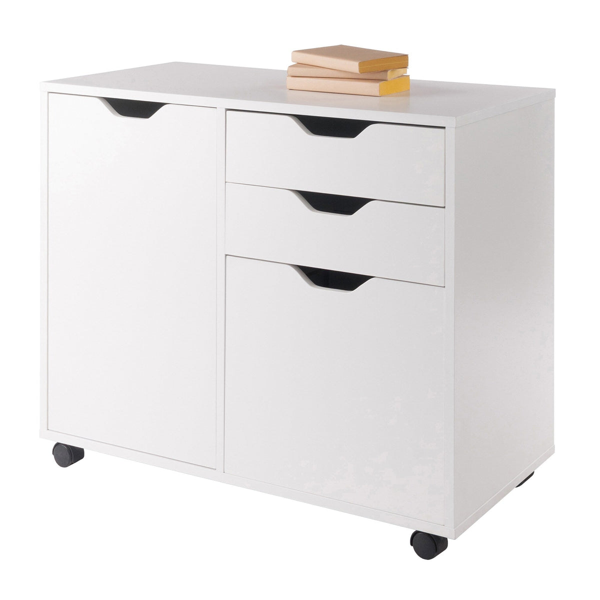 Winsome Wood Halifax White 2-Drawer 30.71-in File Cabinet