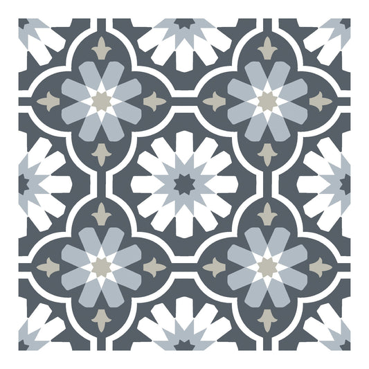 FloorPops Multicolor 12-in x 12-in Water Resistant Peel and Stick Vinyl Tile Flooring (20-sq ft)