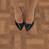 FloorPops Brown 12-in x 12-in Water-Resistant Peel-and-Stick Vinyl Tile Flooring, 20-sq ft Carton
