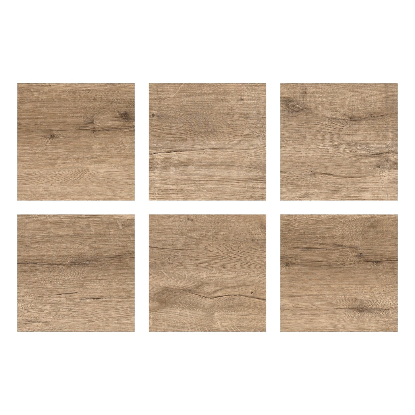 FloorPops Brown 12-in x 12-in Water Resistant Peel-and-Stick Luxury Vinyl Tile Flooring, 20-sq ft Carton