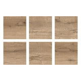 FloorPops Brown 12-in x 12-in Water Resistant Peel-and-Stick Luxury Vinyl Tile Flooring, 20-sq ft Carton