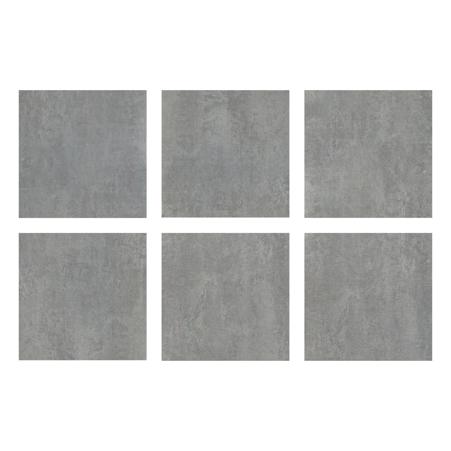 FloorPops Grey 12-in x 12-in Water Resistant Peel and Stick Vinyl Tile Flooring, 20-sq ft Carton