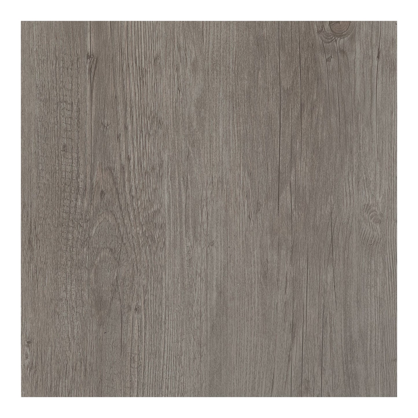 FloorPops Brown 12-in x 12-in Water-Resistant Peel-and-Stick Vinyl Tile Flooring, 20-sq ft Carton