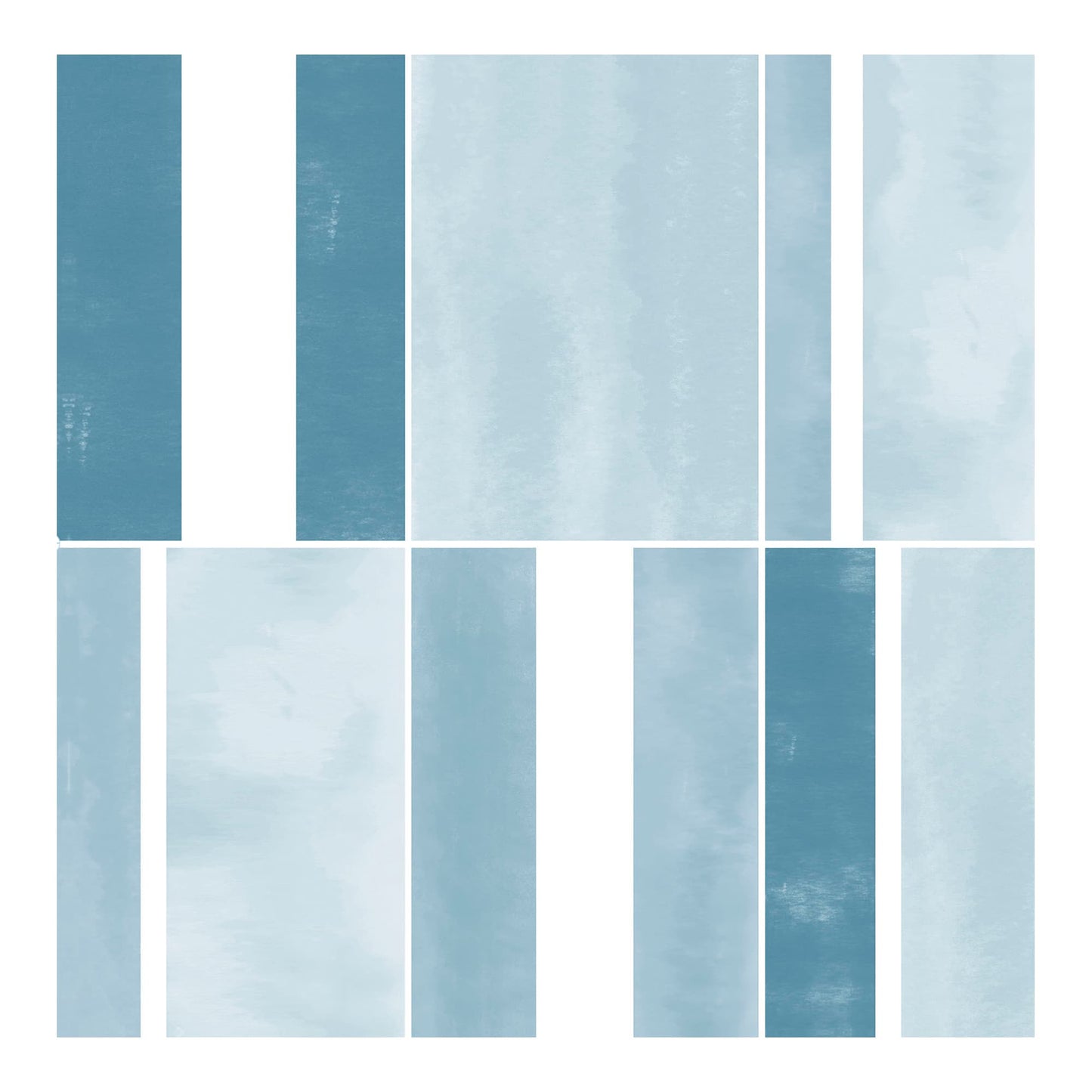 FloorPops Blue 12-in x 12-in Water-Resistant Peel-and-Stick Vinyl Tile Flooring, 20-sq ft Carton