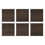 FloorPops Brown 12-in x 12-in Water Resistant Peel and Stick Vinyl Tile Flooring (20-sq ft)