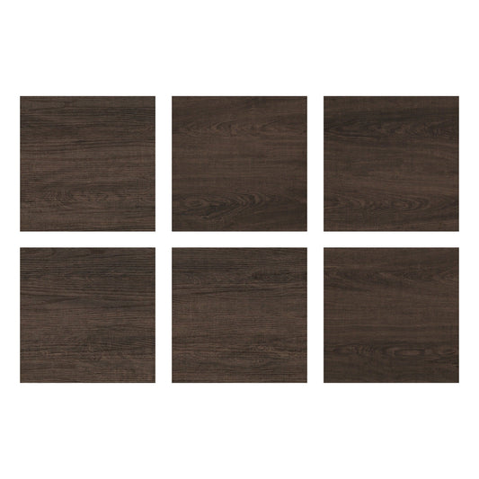 FloorPops Brown 12-in x 12-in Water Resistant Peel and Stick Vinyl Tile Flooring (20-sq ft)