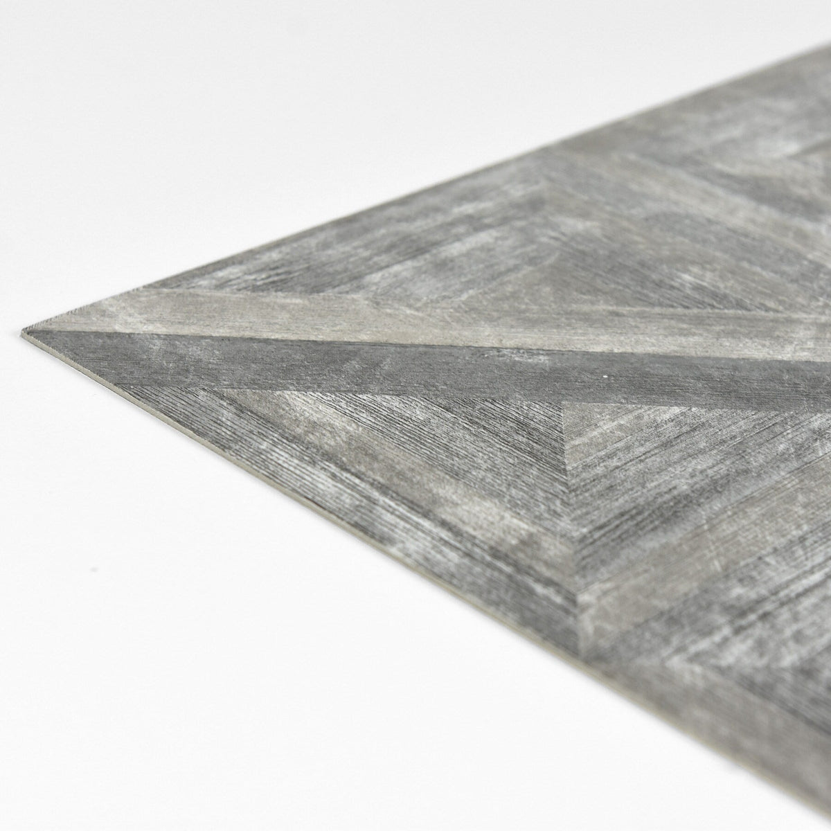 FloorPops Grey 12-in x 12-in Water-Resistant Peel-and-Stick Vinyl Tile Flooring, 20-sq ft Carton