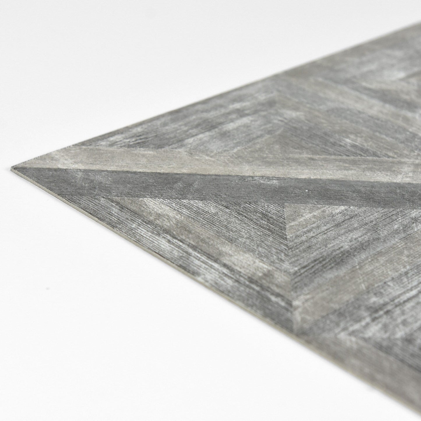 FloorPops Grey 12-in x 12-in Water-Resistant Peel-and-Stick Vinyl Tile Flooring, 20-sq ft Carton