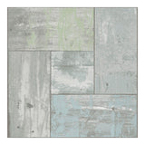 FloorPops Grey 12-in x 12-in Water-Resistant Peel-and-Stick Vinyl Tile Flooring, 20-sq ft Carton
