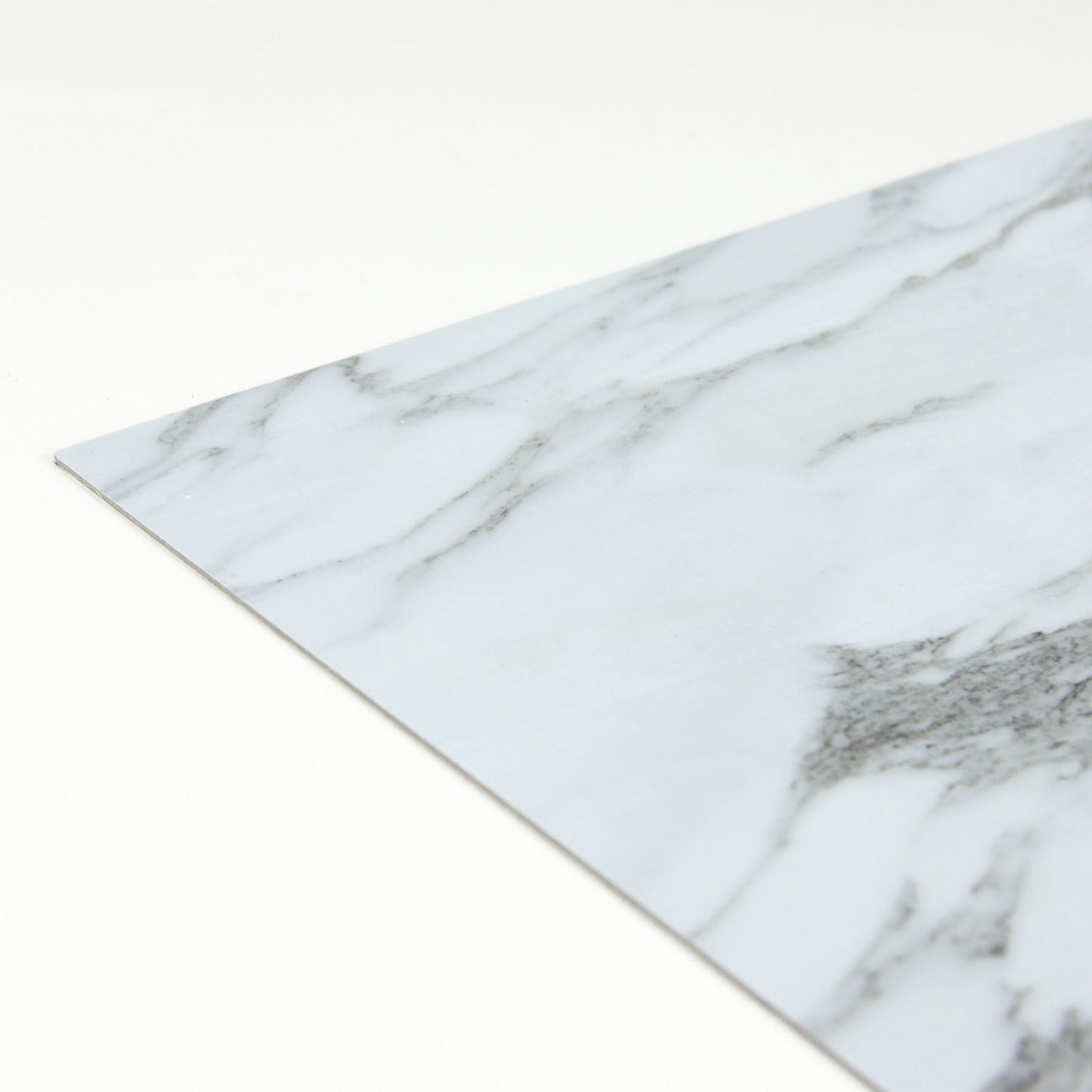 FloorPops White 12-in x 12-in Water Resistant Peel and Stick Vinyl Tile Flooring (20-sq ft)