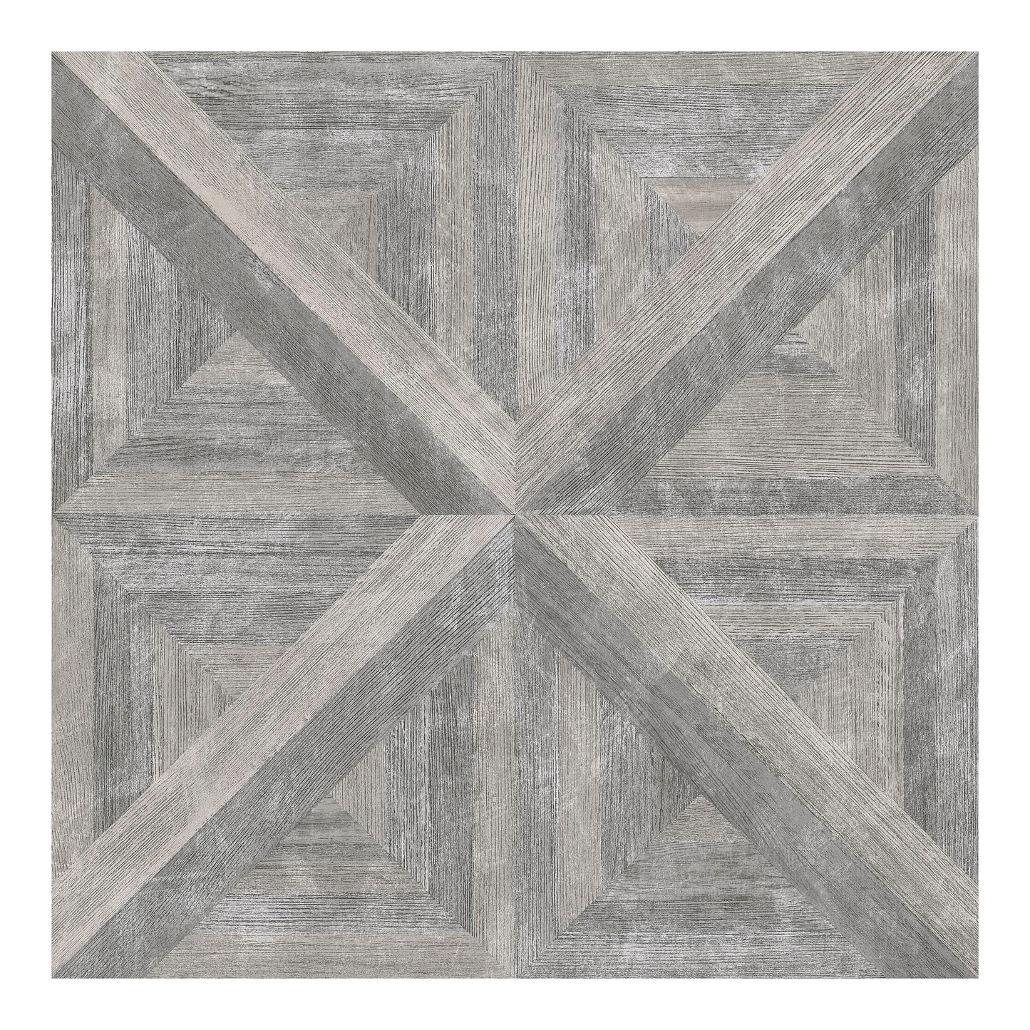 FloorPops Grey 12-in x 12-in Water-Resistant Peel-and-Stick Vinyl Tile Flooring, 20-sq ft Carton