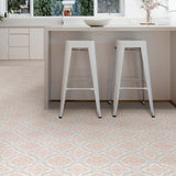 FloorPops White 12-in x 12-in Water Resistant Peel and Stick Vinyl Tile Flooring (20-sq ft)