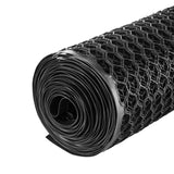 BOEN 100-ft x 4-ft 6-Gauge Black Plastic Extruded Mesh Rolled Fencing