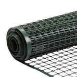 BOEN 50-ft x 4-ft 6-Gauge Green Plastic Extruded Mesh Rolled Fencing